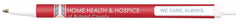 BIC Accessories Red / White Trim BIC - PrevaGuard™ Clic Stic® Pen w/ Ballpoint Blue Ink