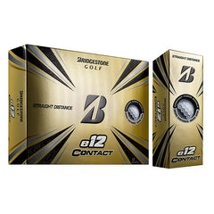 Bridgestone Accessories Dozen / White Bridgestone - Custom E12 Contact White Box Dozen