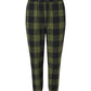 Burnside Bottoms S / Army/Black Burnside - Men's Flannel Jogger