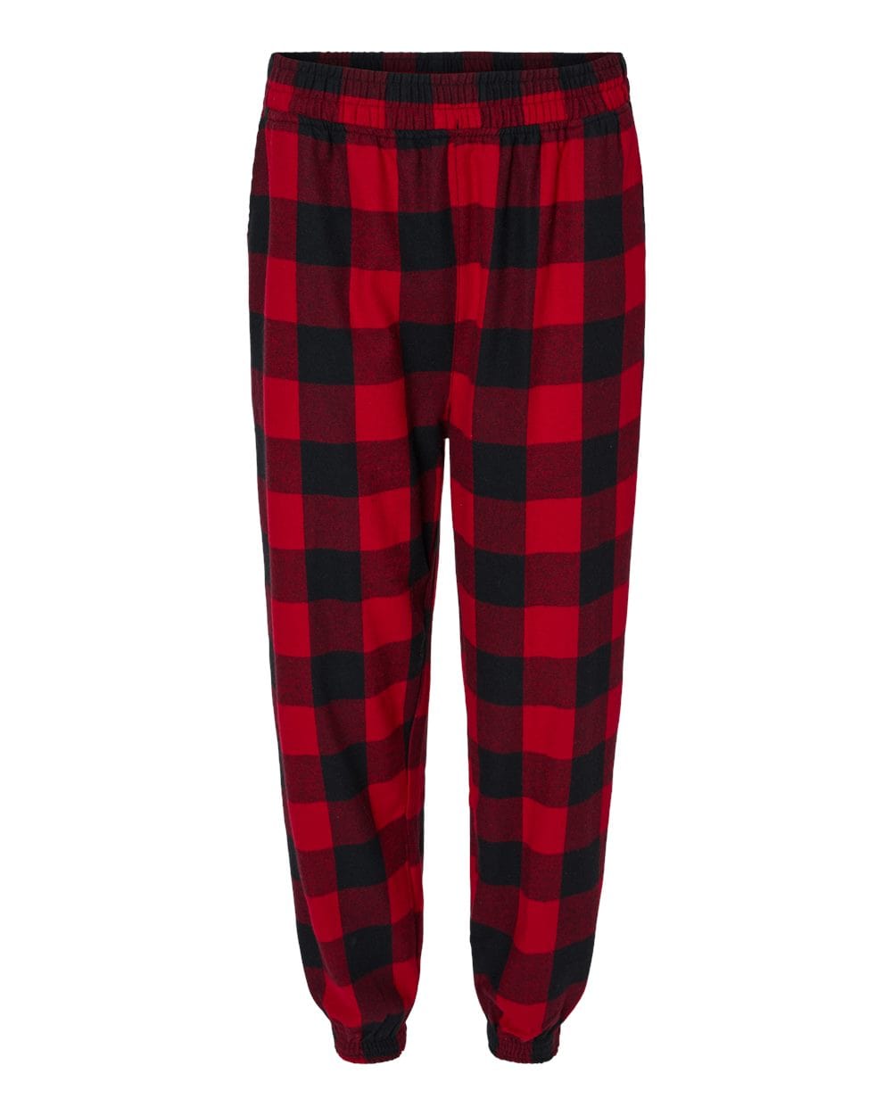 Burnside Bottoms S / Red/Black Burnside - Men's Flannel Jogger