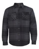 Burnside Outerwear S / Black Plaid Burnside - Men's Quilted Flannel Jacket