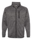 Burnside Outerwear S / Heather Charcoal Burnside - Men's Sweater Knit Jacket