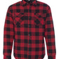Burnside Outerwear S / Red/Black Buffalo Burnside - Men's Quilted Flannel Jacket