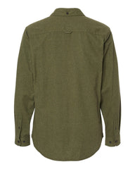 Burnside Woven Shirts Burnside - Men's Solid Long Sleeve Flannel Shirt