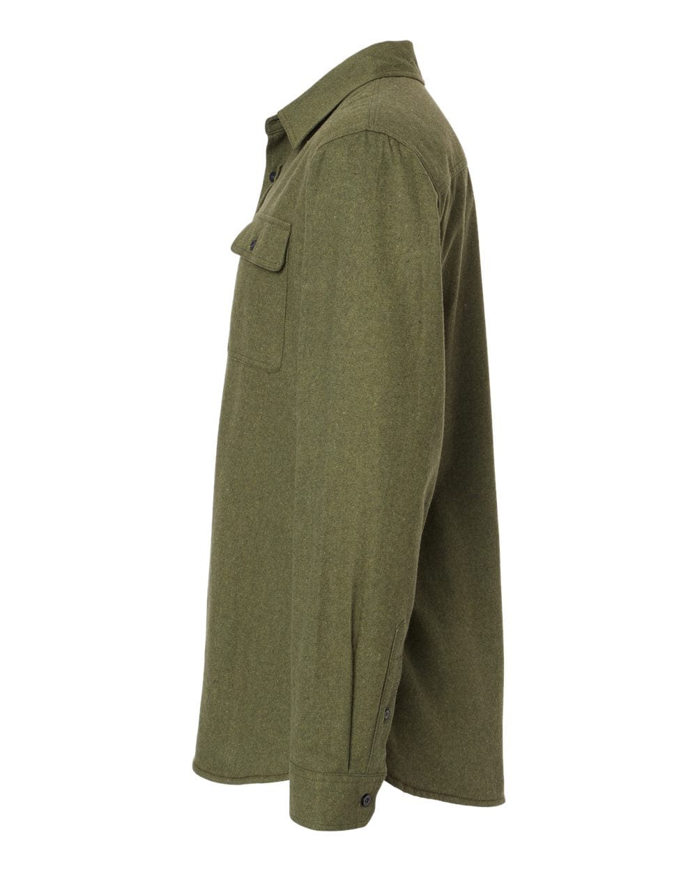 Burnside Woven Shirts Burnside - Men's Solid Long Sleeve Flannel Shirt