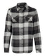 Burnside Woven Shirts S / Black/Grey Burnside - Women's Yarn-Dyed Long Sleeve Flannel Shirt