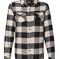 Burnside Woven Shirts S / Ecru/Black Buffalo Burnside - Women's Yarn-Dyed Long Sleeve Flannel Shirt