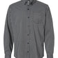 Burnside Woven Shirts S / Grey/Black Burnside - Men's Technical Stretch Burn Shirt