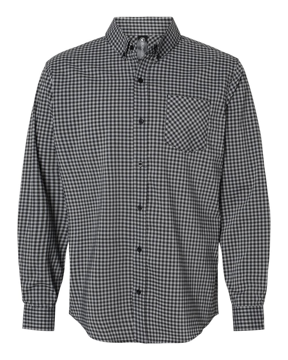 Burnside Woven Shirts S / Grey/Black Burnside - Men's Technical Stretch Burn Shirt