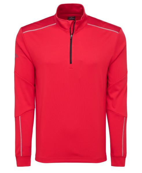 Callaway Layering S / Salsa Callaway - Men's 1/4-Zip Water Repellent Pullover