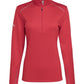 Callaway Layering S / Salsa Callaway - Women's 1/4-Zip Water Repellent Pullover