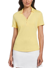 Callaway Polos S / Banana Cream Callaway - Women's Micro Texture Polo