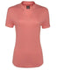 Callaway Polos S / Cayenne/Apricot Blush Callaway - Women's Fine Line Stripe Polo