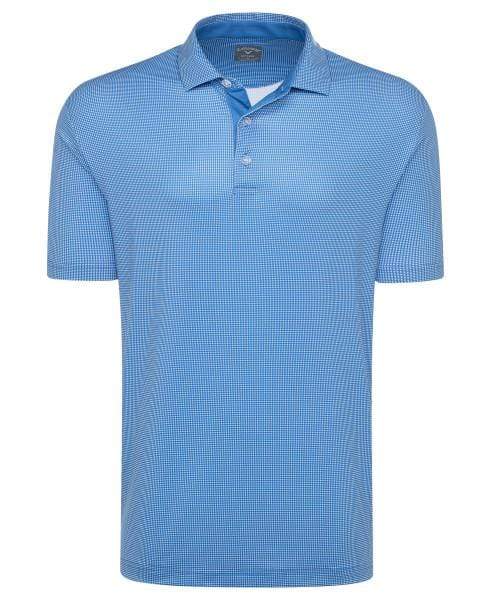 Callaway Polos S / Magnetic Blue Callaway - Men's GINGHAM POLO