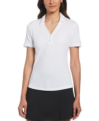 Callaway Polos S / White Callaway - Women's Micro Texture Polo