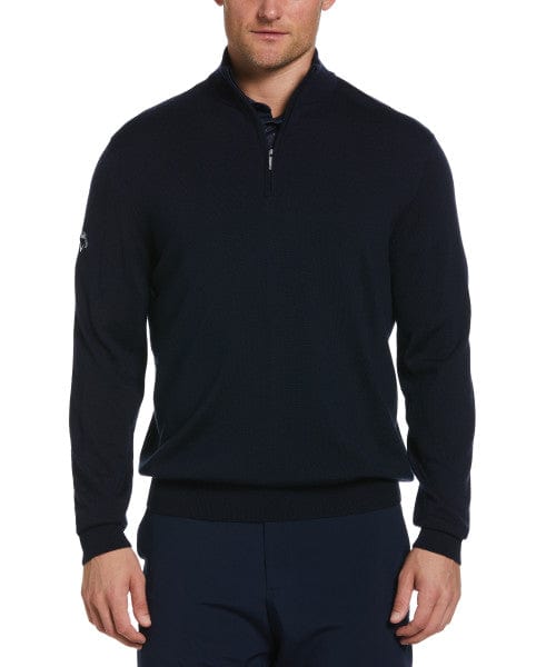 Callaway Sweaters S / Navy Blue Callaway - Men's 1/4-Zip Merino Sweater