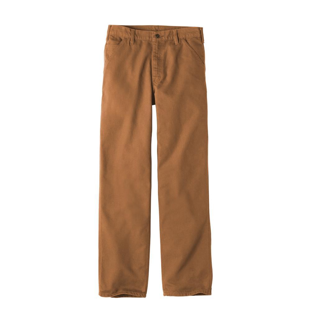 Carhartt - Men's Washed-Duck Loose Fit Work Dungaree (Carhartt Brown)