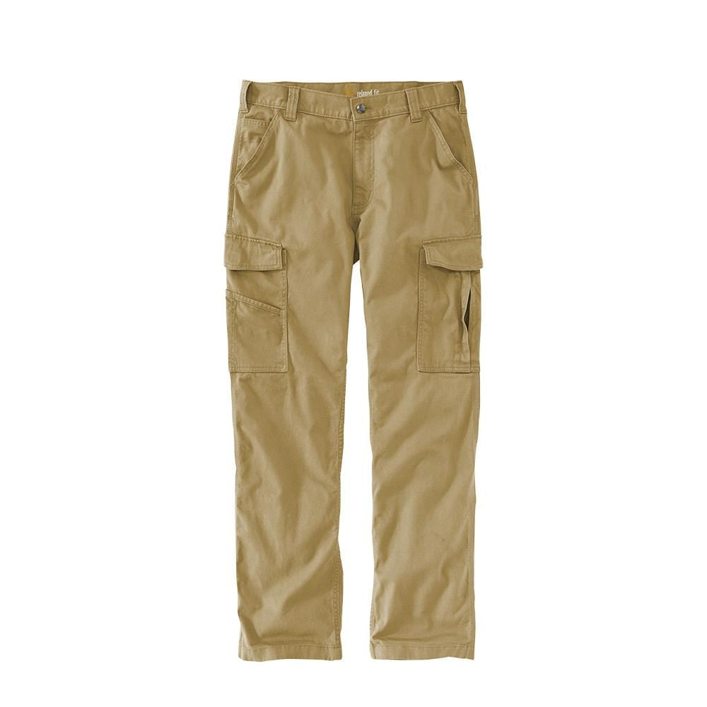 Carhartt Pants Mens 40 X 30 Khaki Cargo Workwear Relaxed Casual