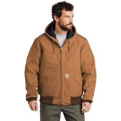 Carhartt Outerwear Carhartt® - Quilted-Flannel-Lined Duck Active Jac