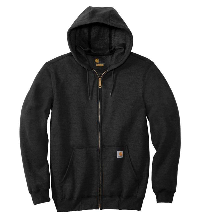 Carhartt Sweatshirts S / Black Carhartt - Midweight Hooded Zip-Front Sweatshirt