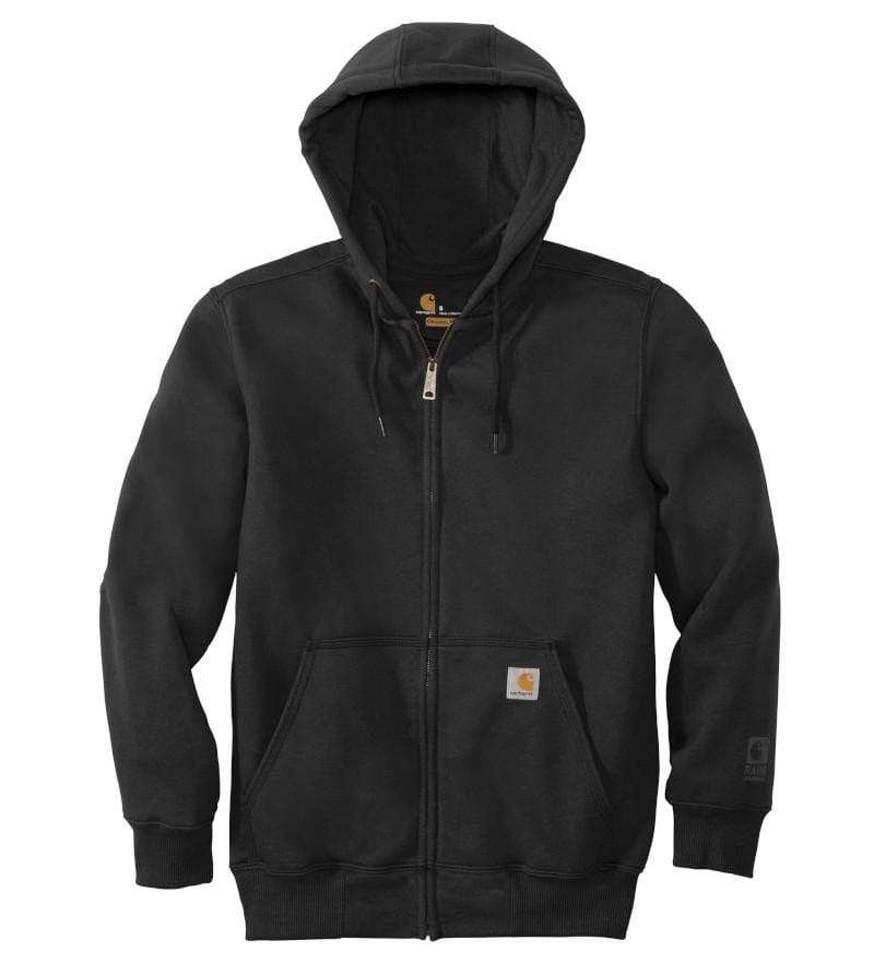 Carhartt Sweatshirts S / Black Carhartt® - Rain Defender ® Paxton Heavyweight Hooded Zip-Front Sweatshirt