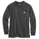 Carhartt T-shirts S / Carbon Heather Carhartt - Long Sleeve Henley T-Shirt