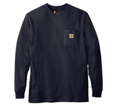 Carhartt T-shirts S / Navy Carhartt - Workwear Pocket Long Sleeve T-Shirt