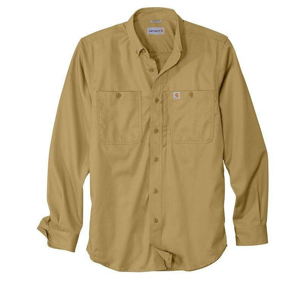 Carhartt Woven Shirts M / Dark Khaki Carhartt - Rugged Professional™ Series Long Sleeve Shirt