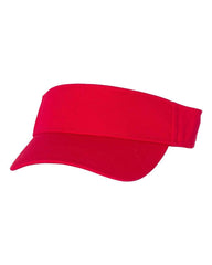 Champion Headwear Adjustable / Red Champion - Washed Cotton Visor