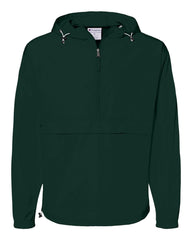 Champion Outerwear S / Dark Green Champion - Packable Quarter-Zip Jacket