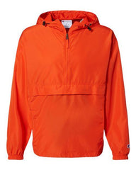 Champion Outerwear S / Orange Champion - Packable Quarter-Zip Jacket