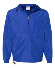 Champion Outerwear S / Royal Blue Champion - Packable Quarter-Zip Jacket