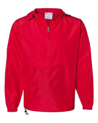 Champion Outerwear S / Scarlet Champion - Packable Quarter-Zip Jacket