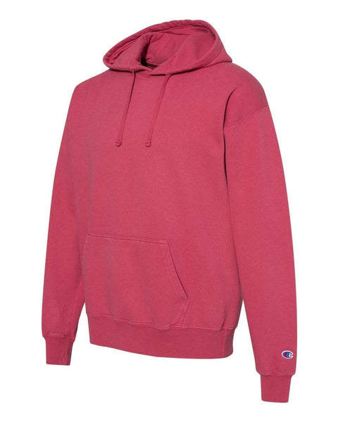 Champion Sweatshirts S / Crimson Champion - Garment Dyed Hooded Sweatshirt