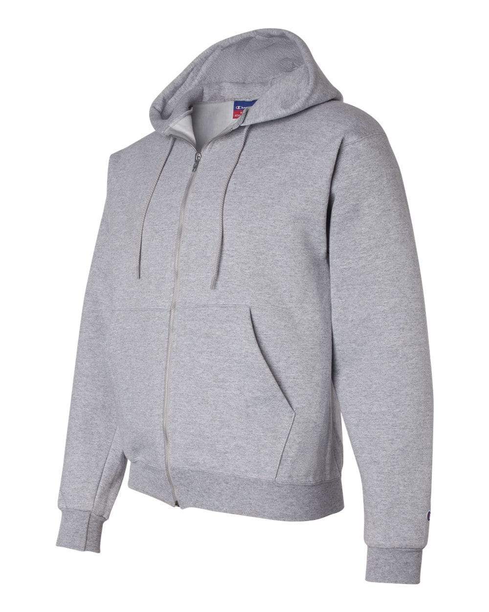 Champion Sweatshirts S / Light Steel Champion - Double Dry Eco® Full-Zip Hooded Sweatshirt