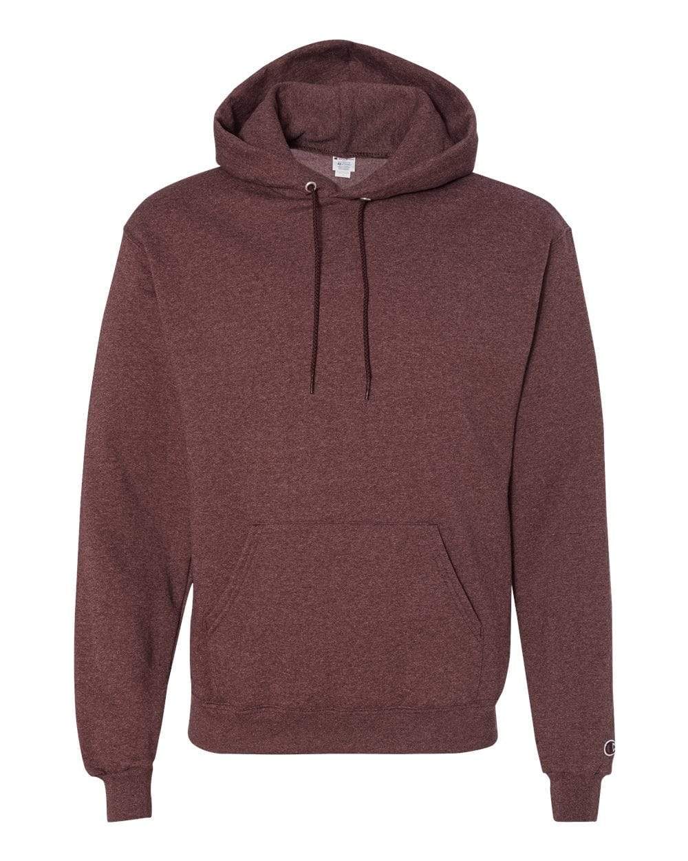 Champion Powerblend Hooded Heather Sweatshirt Threadfellows