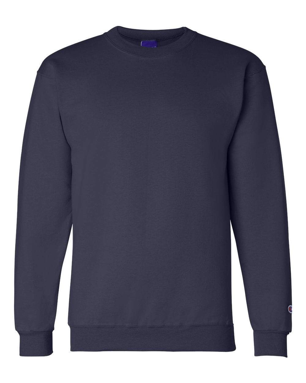 Navy champion crewneck hotsell