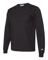 Champion T-shirts S / Black Champion - Garment Dyed Long Sleeve T-Shirt
