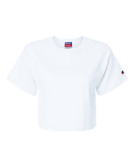 Champion T-shirts XS / White Champion - Women's Heritage Cropped T-Shirt