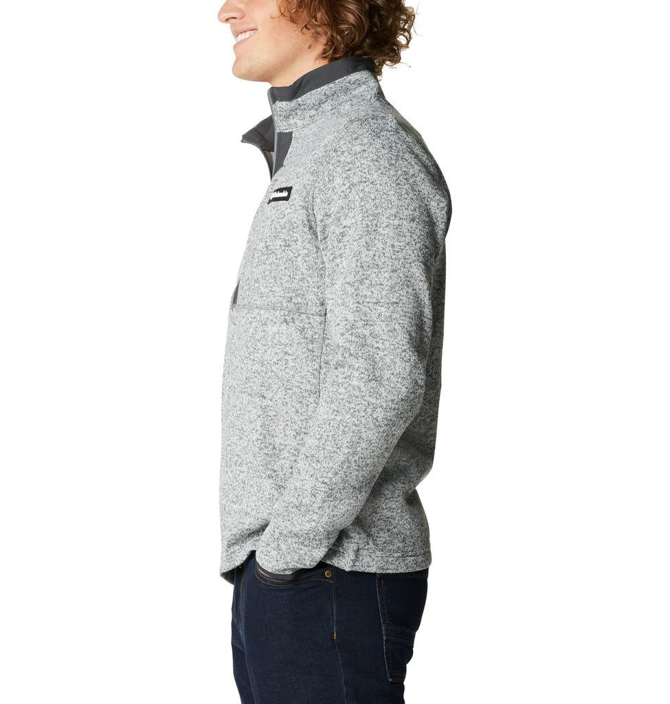 Columbia Men's Sweater Weather II Half-Zip Fleece Pullover Blue S