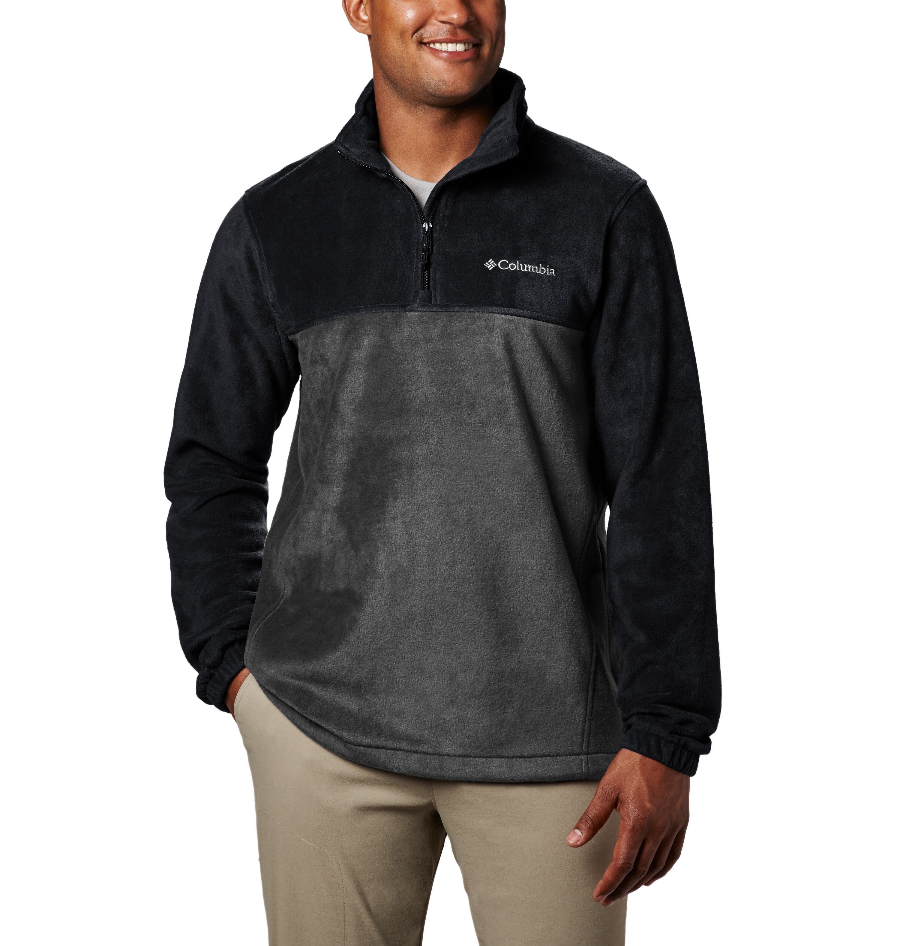 Columbia Men s Steens Mountain Half Zip Fleece Pullover Threadfellows