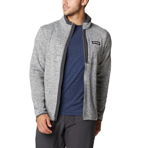 Columbia Fleece S / City Grey Heather Columbia - Men's Sweater Weather™ Fleece Full Zip Jacket
