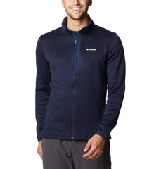 Columbia Fleece S / Collegiate Navy Heather Columbia - Men's Sweater Weather™ Fleece Full Zip Jacket