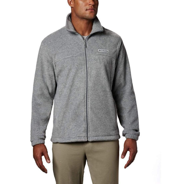 Columbia Fleece S / Light Grey Heather Columbia - Men's Full-Zip Steens Mountain™ Fleece Jacket