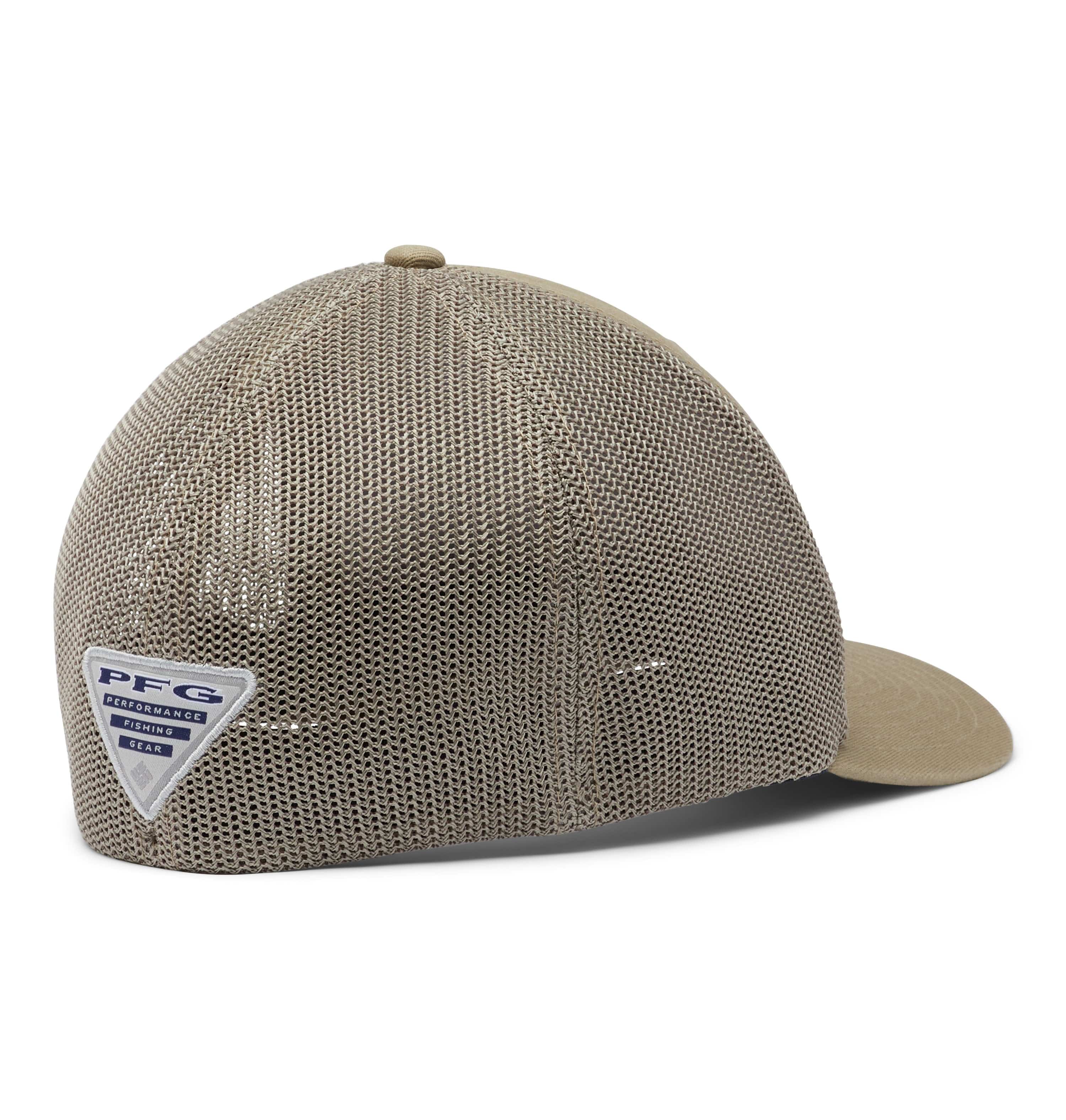 columbia performance fishing gear hat Custom company Logo : Columbia PFG Mesh Flexfit Ball Cap – Threadfellows
