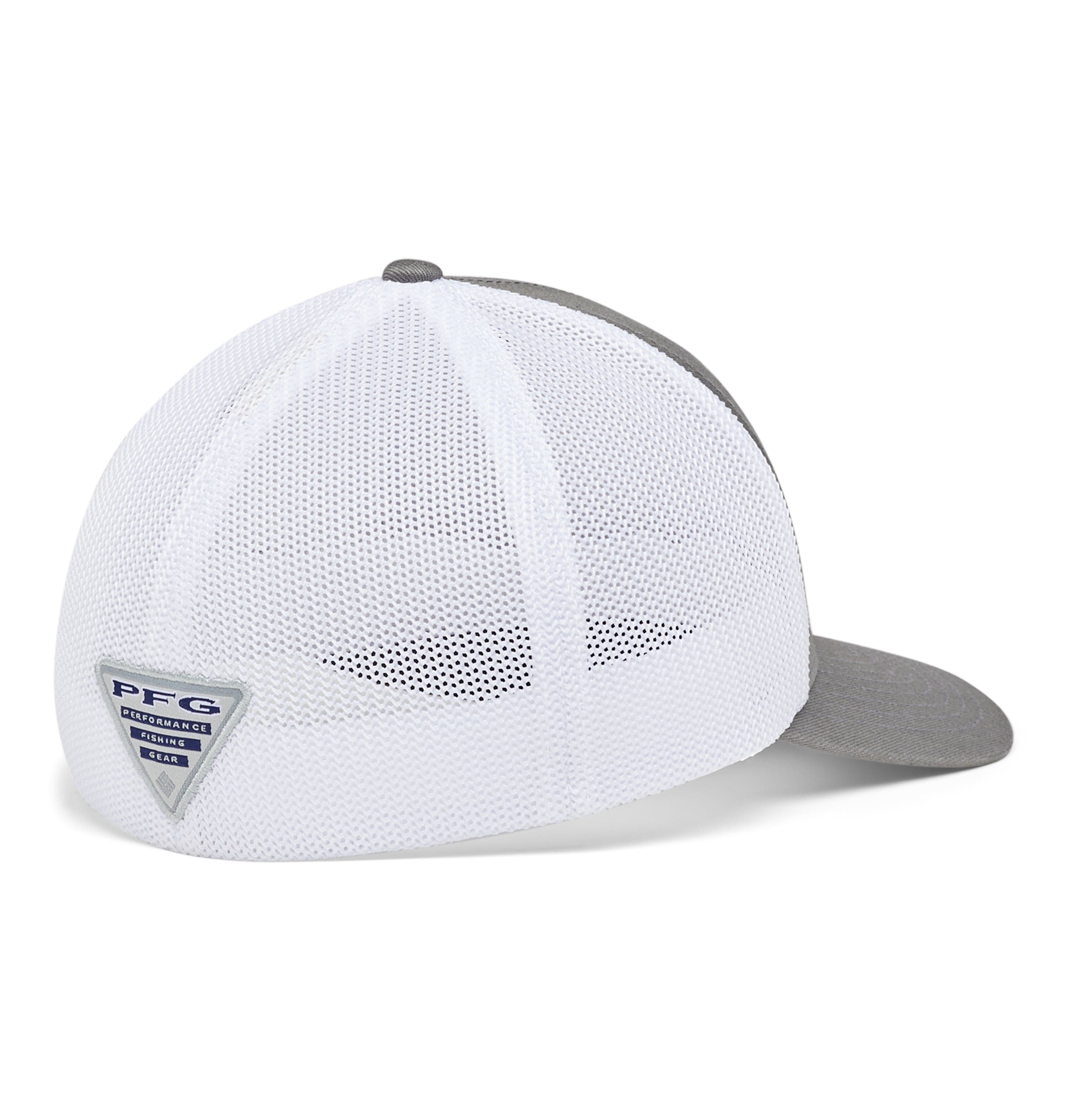 columbia performance fishing gear hat Custom company Logo : Columbia PFG Mesh Flexfit Ball Cap – Threadfellows