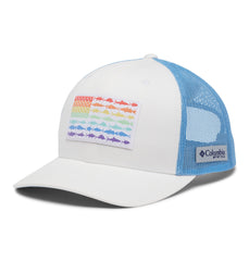 Columbia Headwear One Size / White/Sail Columbia - PFG Mesh™ Fish Flag Snap Back Cap