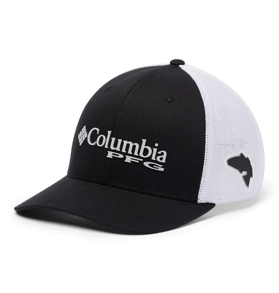 Columbia PHG Mesh FlexFit Hat, w/Dog Patch Size: L/XL High Crown Blue  (NWTs) 