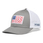 Columbia Headwear S/M / Titanium/White Columbia - PFG Mesh™ Fish Flag Ball Cap