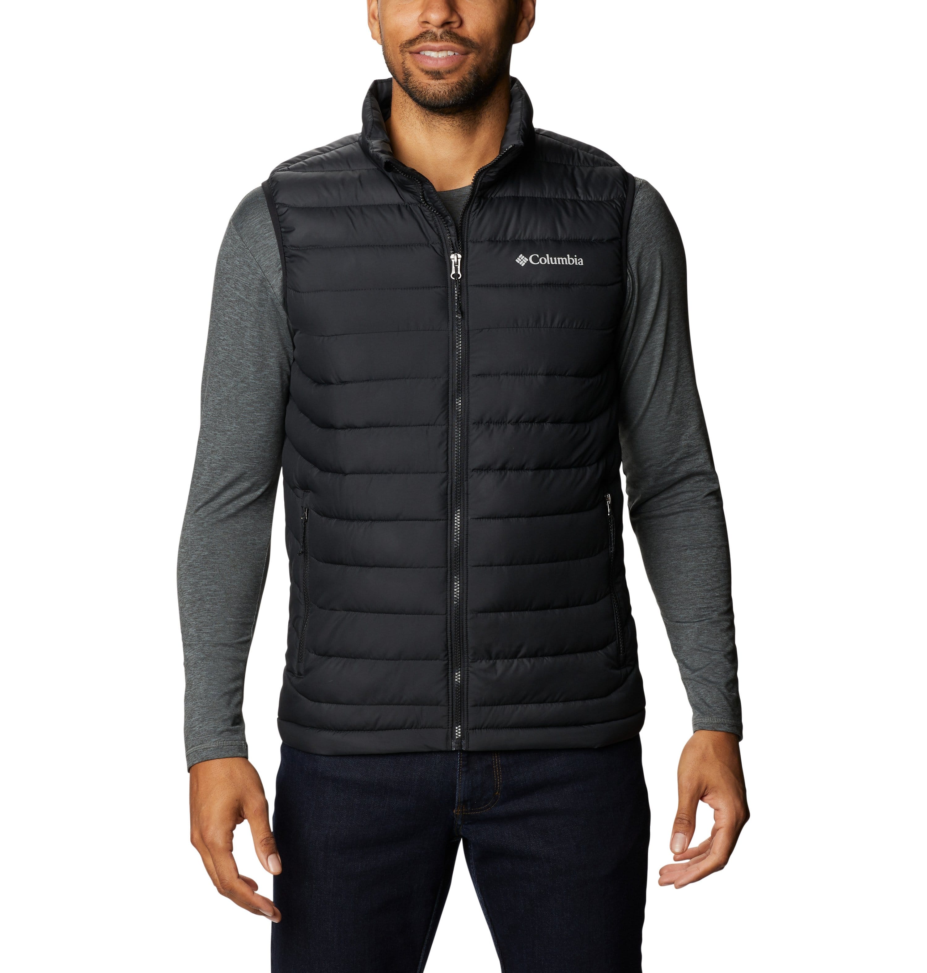 Black best sale columbia vest